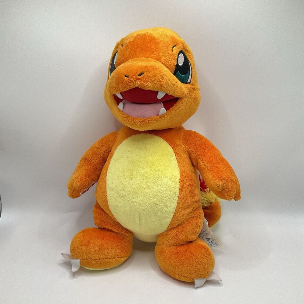 2017 Pokemon Build-A-Bear Charmander Plush Stuffed Animal Retired 16"